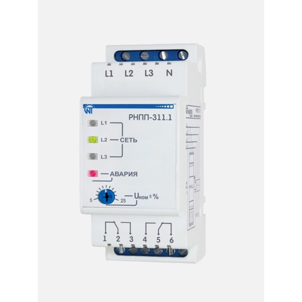 Реле контроля фаз и напряжения. Реле РНПП-311. 1. Реле напряжения РНПП-311 380в. Реле напряжения, перекоса и последовательности фаз РНПП-311.1. Реле контроля фаз РНПП-311.